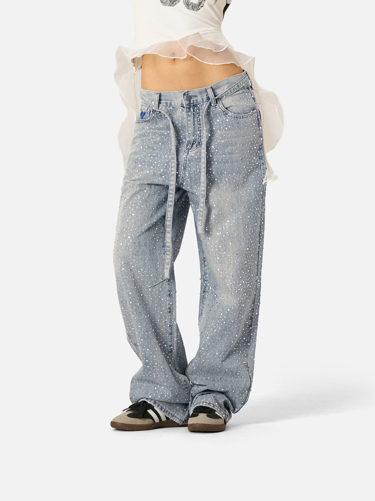 Pantalon LM1072 Wide Leg Astro. De Silueta Ancha Y Fluida, Femenina, Para Tallas Curvy Y Petit, De La CH A La G.