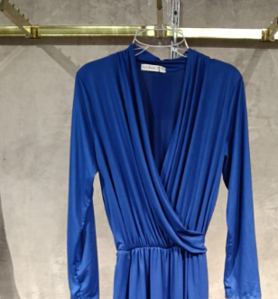 Boho Med Manga Larga Unitalla Tela Brush Cruzado Para Mujer Moda Femenina Mexicana Para Petit y Plus