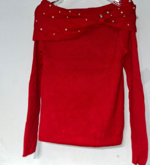 Blusa Paola Straple Con Detalles Perlitas Unitalla Para Petit y Curvy Ideal Para Usar En Diversas Formas