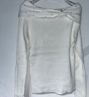 Blusa Paola Straple Con Detalles Perlitas Unitalla Para Petit y Curvy Ideal Para Usar En Diversas Formas