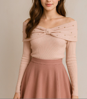 Blusa Paola Straple Con Detalles Perlitas Unitalla Para Petit y Curvy Ideal Para Usar En Diversas Formas