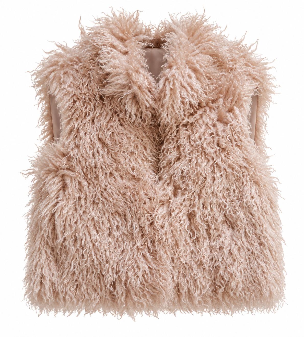 Chaleco Furry De Peluche.