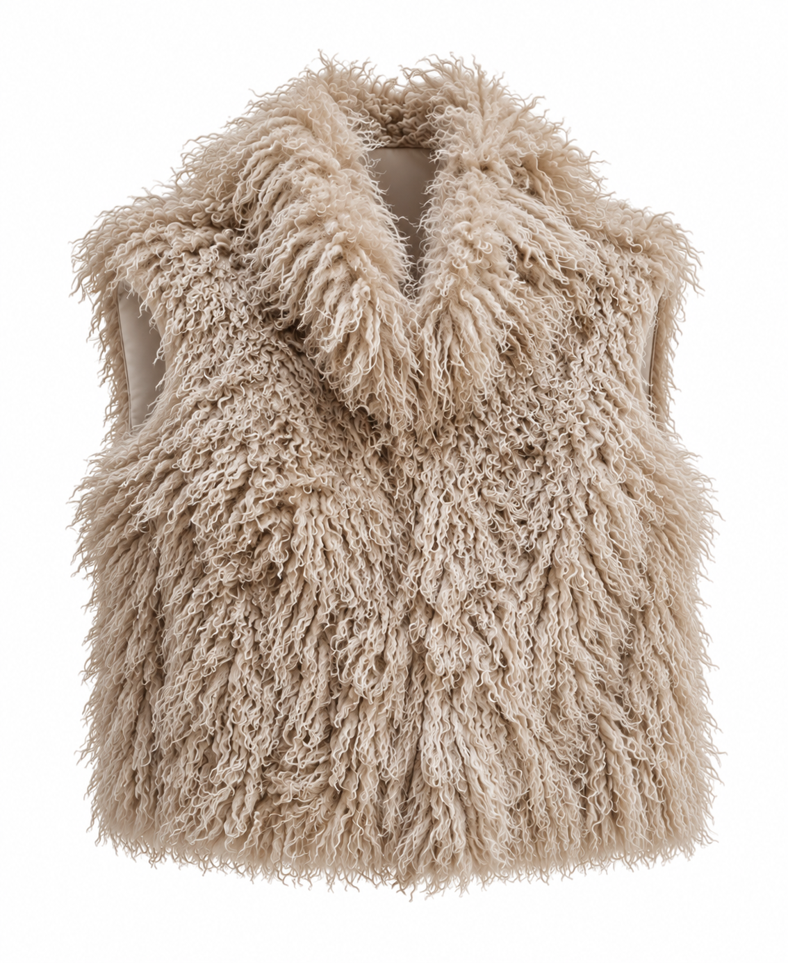Chaleco Furry De Peluche.