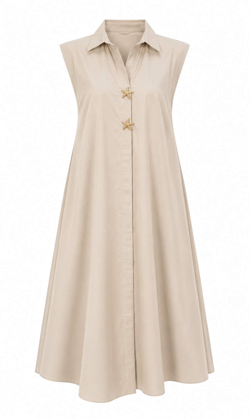 Vestido Macarena  De Popelina.