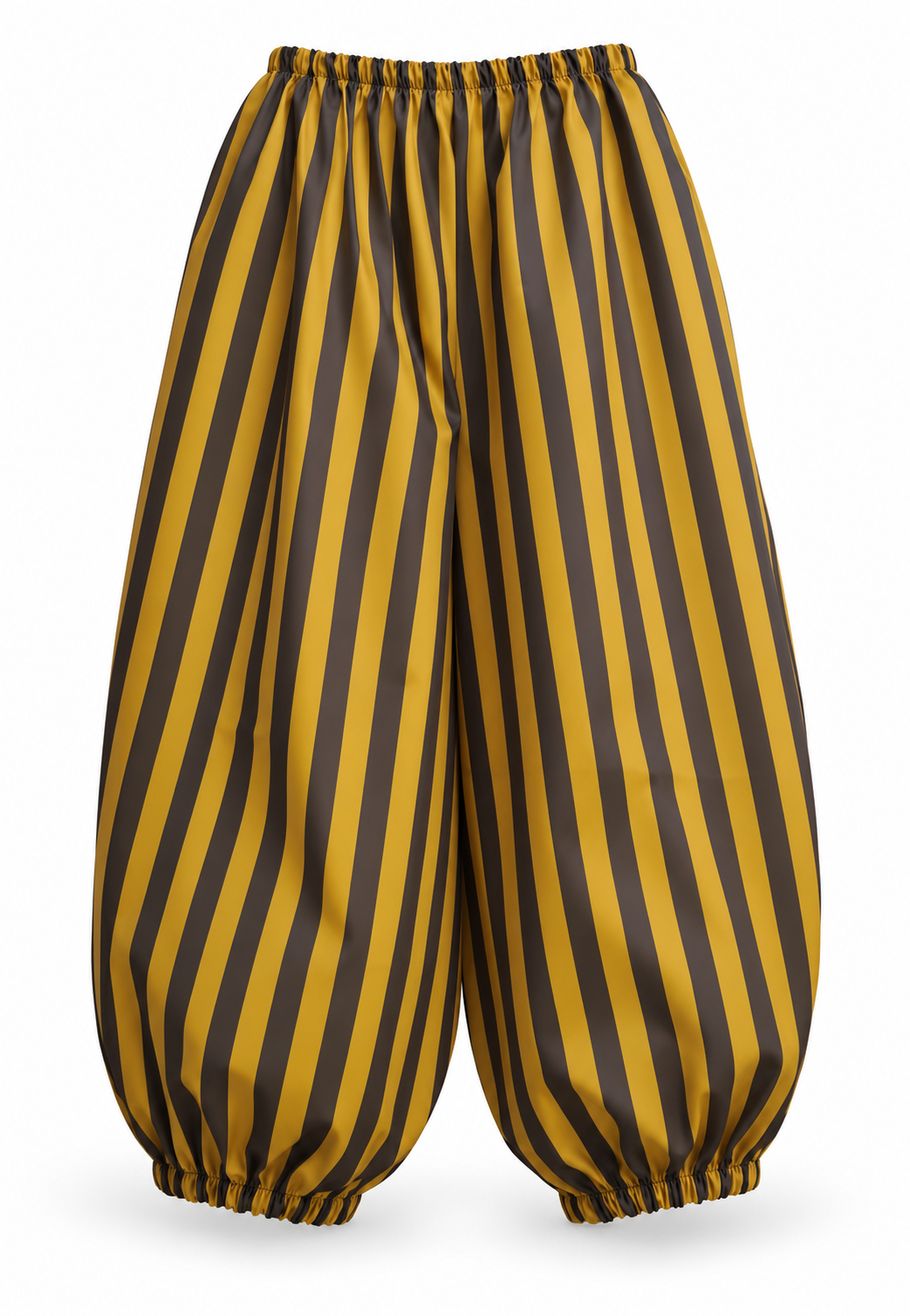 Pantalón Globo De Rayas.