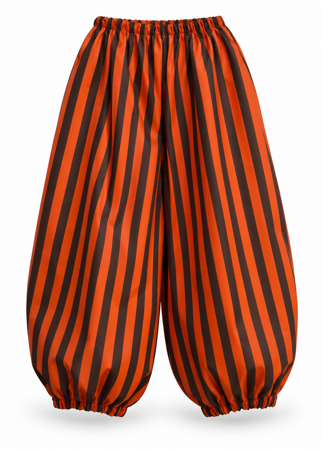Pantalón Globo De Rayas.