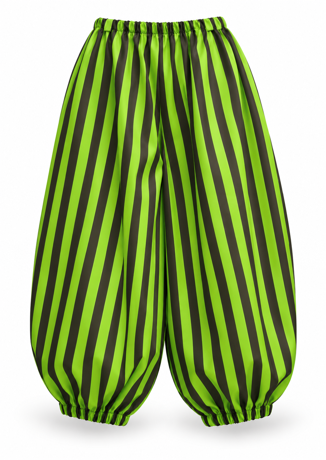 Pantalón Globo De Rayas.