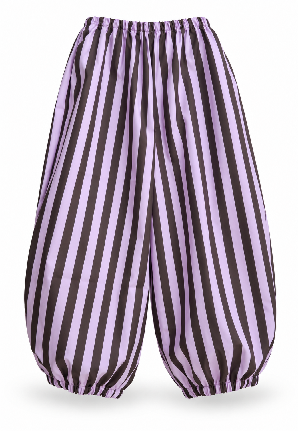 Pantalón Globo De Rayas.