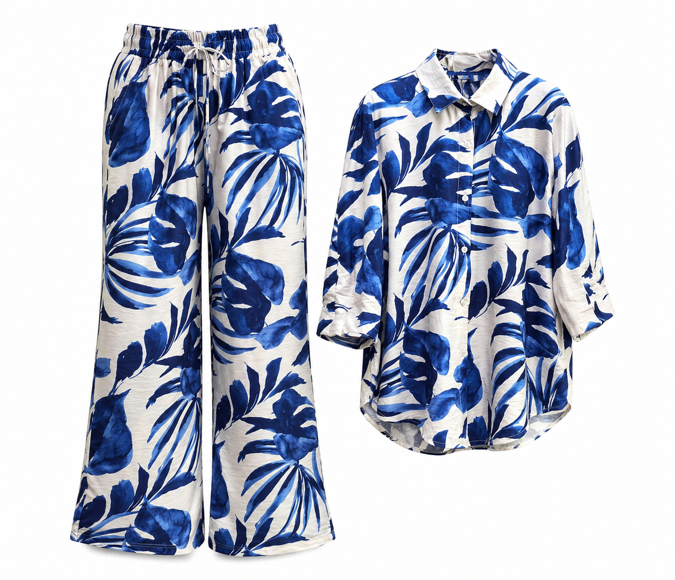 Set Hilda De Pantalón Y Blusa