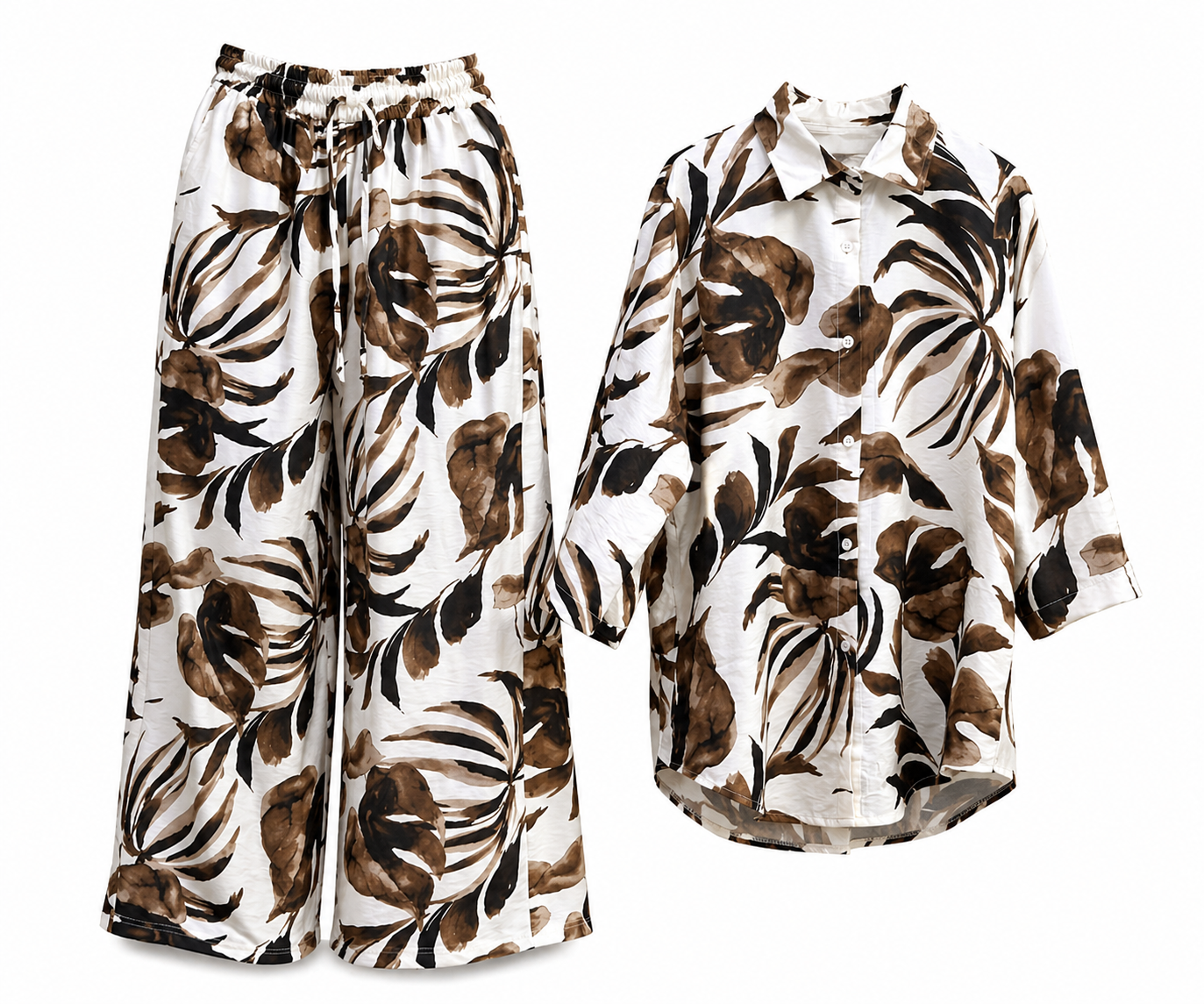 Set Hilda De Pantalón Y Blusa