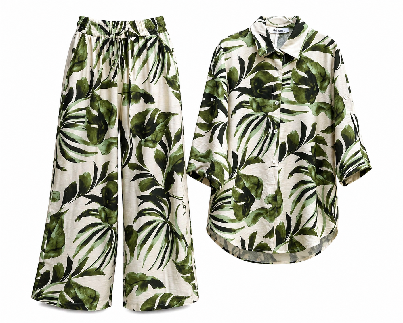 Set Hilda De Pantalón Y Blusa