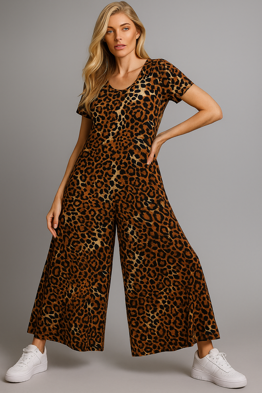 Boho Animal Print Pandora. Un modelo Comodo, Fresco, Casual, Femenino, Abarca A Talla Curvy.