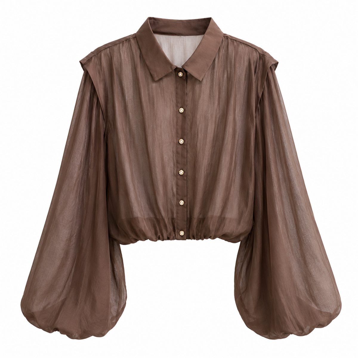 Blusa Fiore Organza.