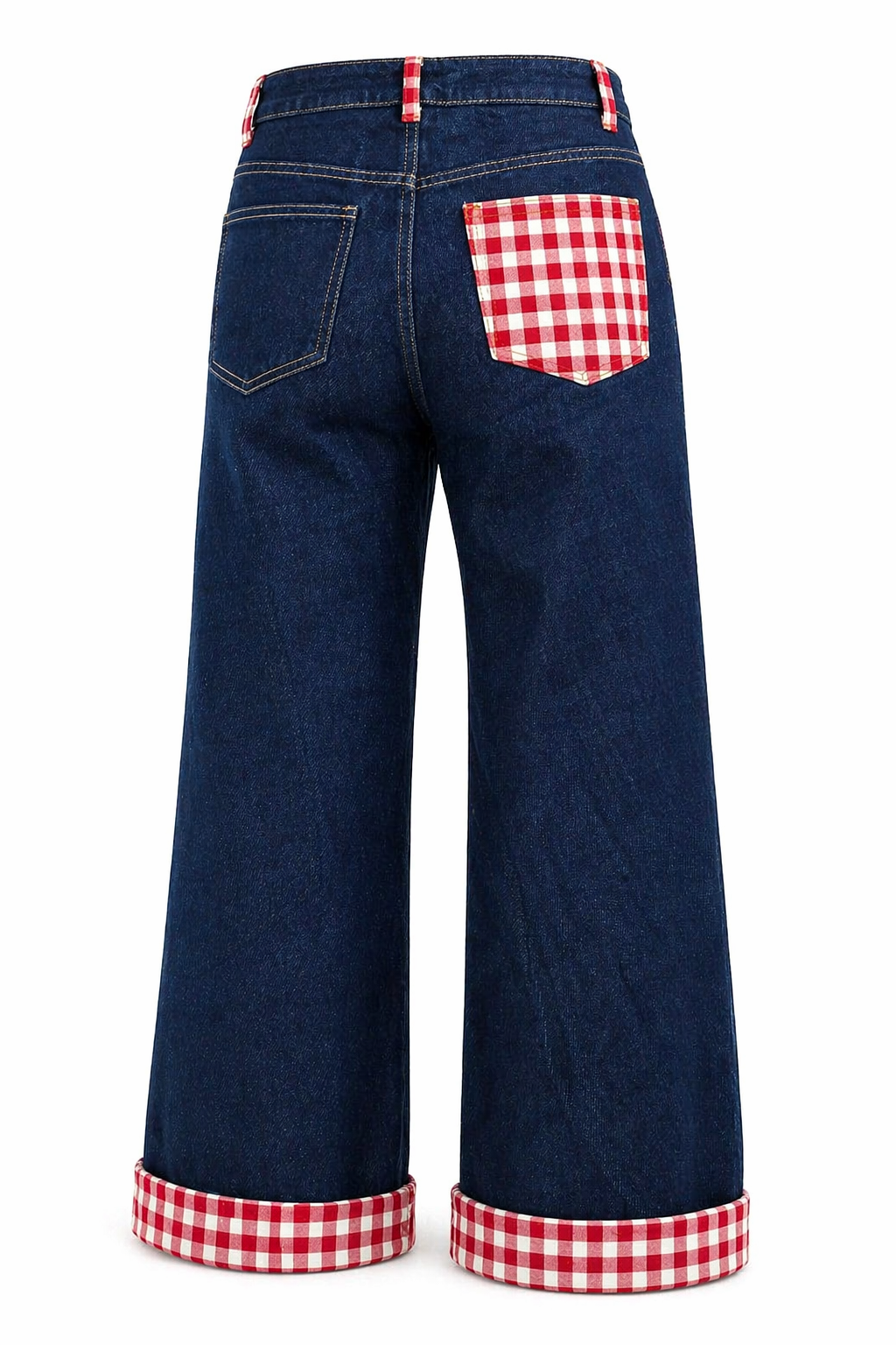 Pantalón Rojo-Bol Mezclilla 41409