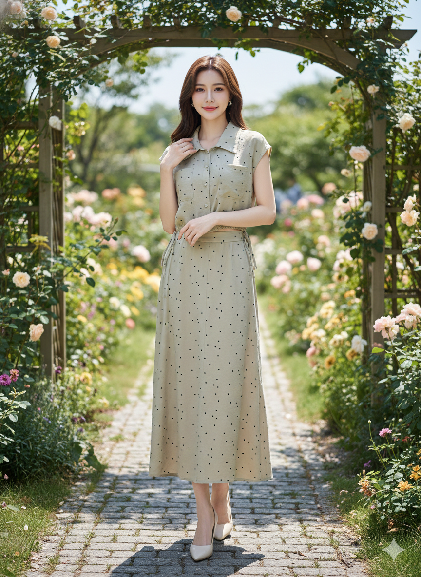 Set M5325SE Brisa. Modelo De Falda Y Blusa, Super Femenino, Comodo, Fresco, La Blusa Tiene Corte Crop Top Con Ajustadores A Los Lados, Se Pueden Usar Las 2 Piezas Juntas O Separadas.