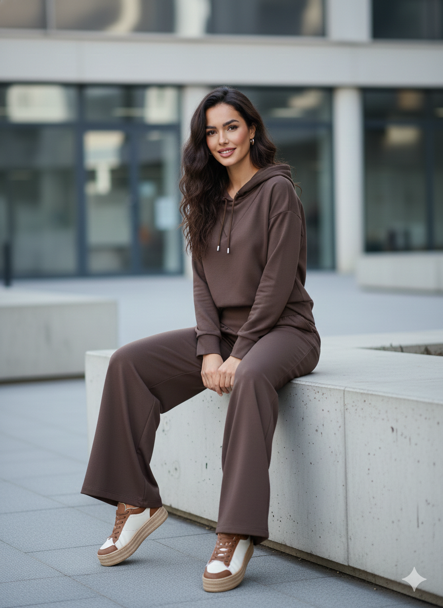 Set De Pants Eira. Un Modelo Muy Comodo, Fresco Y A La Vez Deportivo, El Cual Te Hace SentirteLibre, Sofisticada Y Relajada, El Pantalon Es De Patas Anchas, Presenta Una Cintura Alta Y Un Diseño Muy Favorecedor Con Un Canesú En Forma De "V"