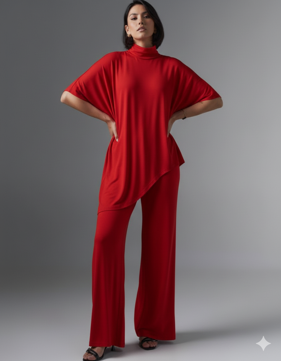 Set Amelia Brush. Modelo Comodo, Fresco, Casual, Para Uso Del Dia  A Dia, De Tela Suave, Para Tallas Curvy, Super Femenino.