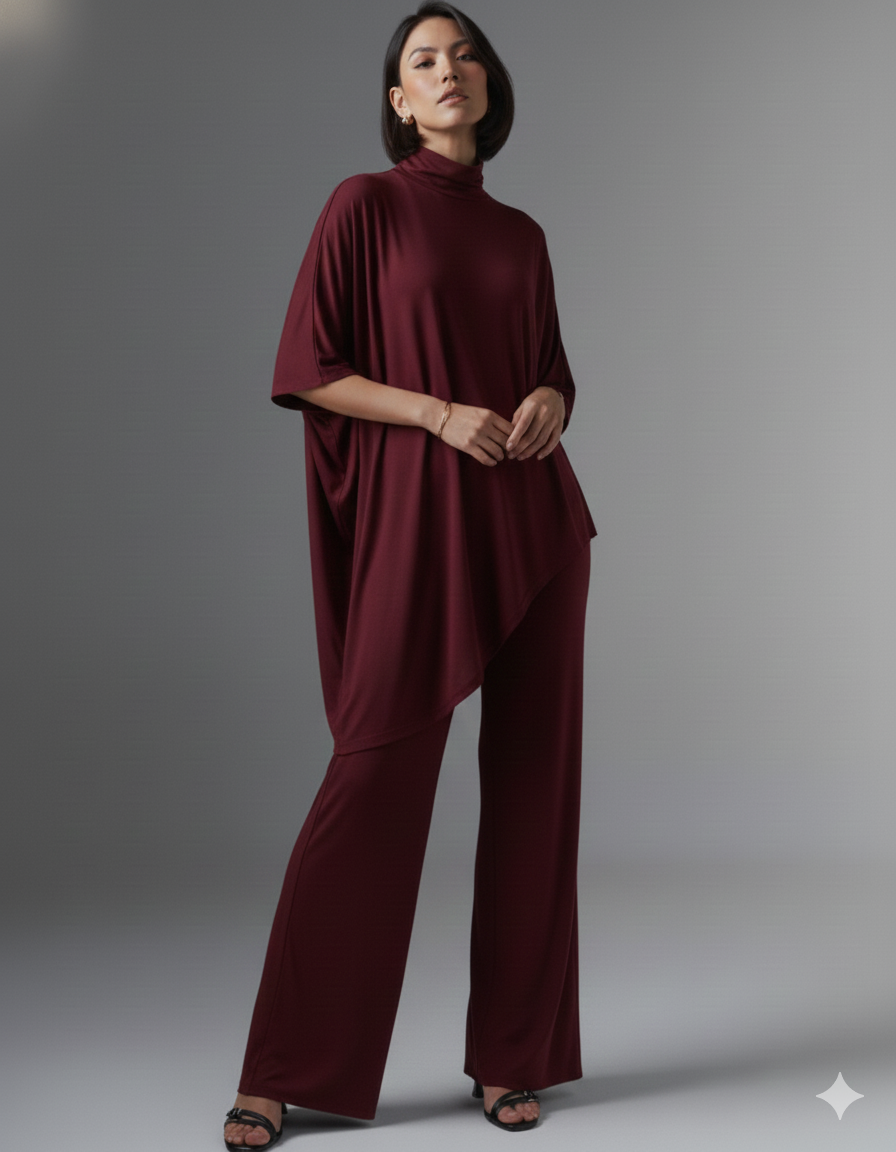 Set Amelia Brush. Modelo Comodo, Fresco, Casual, Para Uso Del Dia  A Dia, De Tela Suave, Para Tallas Curvy, Super Femenino.