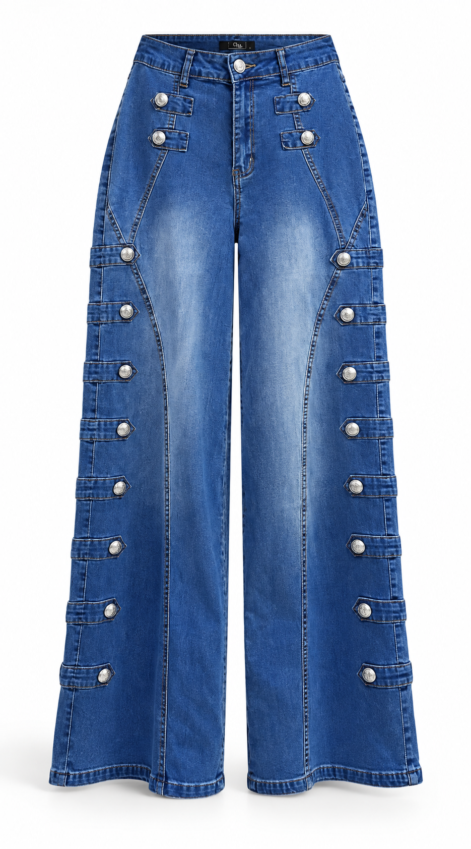 Jeans Boston De Mezclilla.