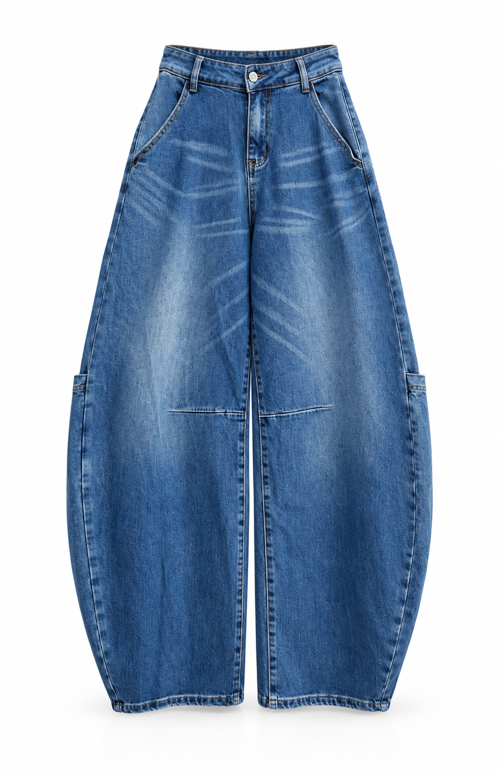 Pantalón Baggy De Mezclilla.