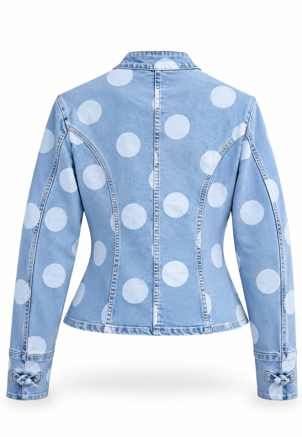 Chamarra Dotty Mezclilla.