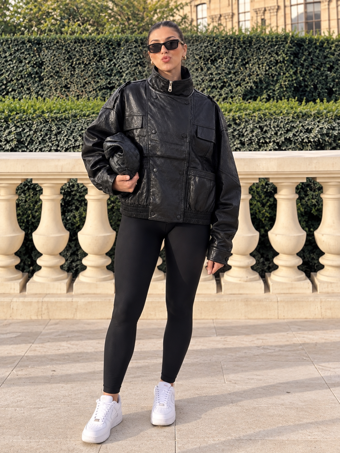 Chamarra Bomber Army de Vinipiel