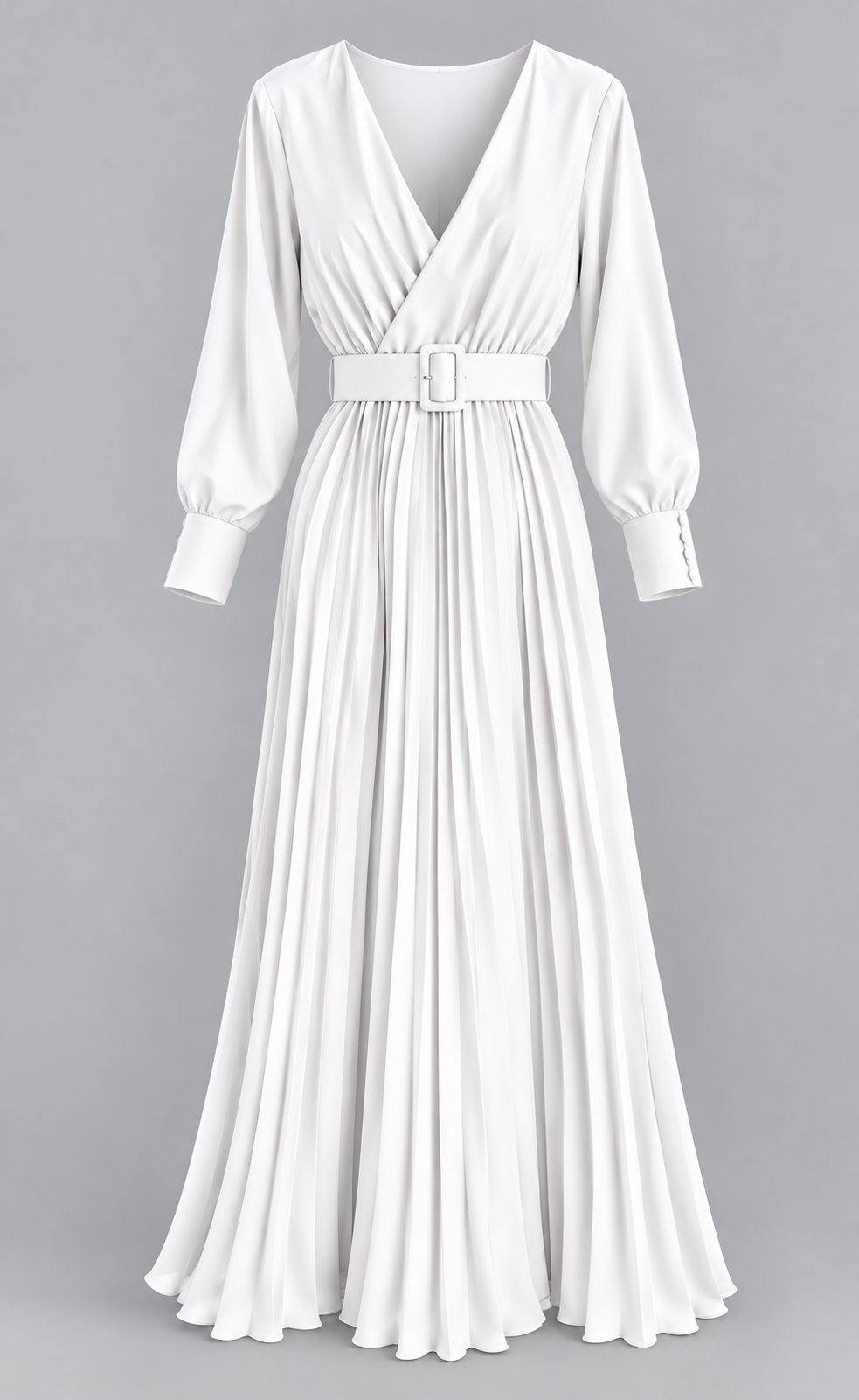 Maxi Vestido Plisado