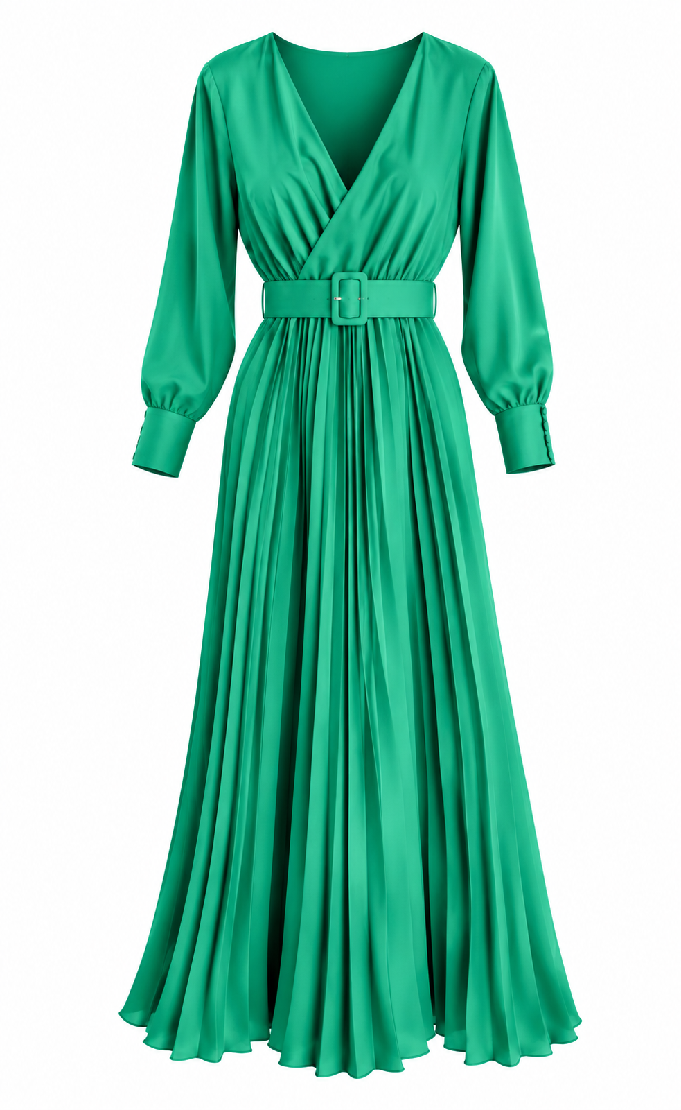 Maxi Vestido Plisado