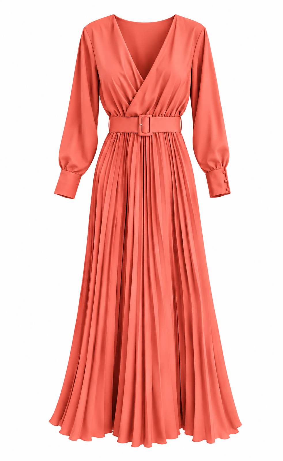 Maxi Vestido Plisado
