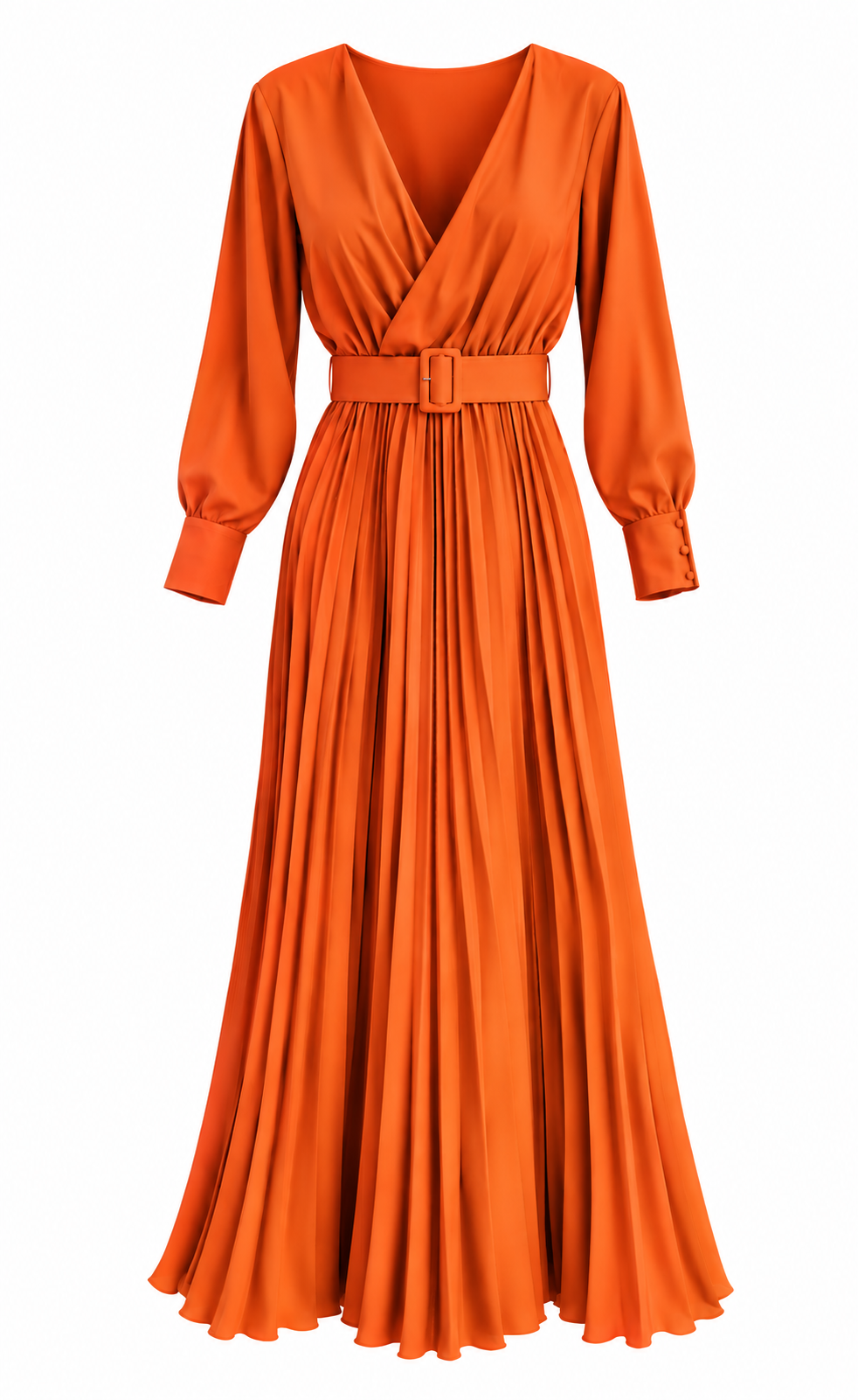 Maxi Vestido Plisado