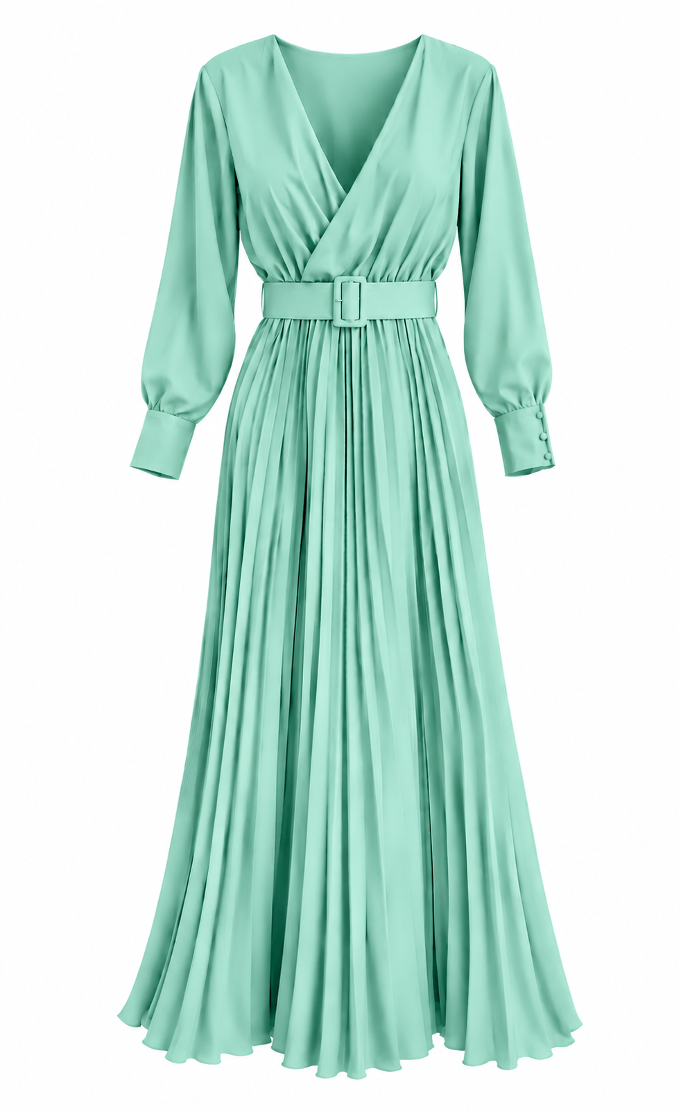 Maxi Vestido Plisado