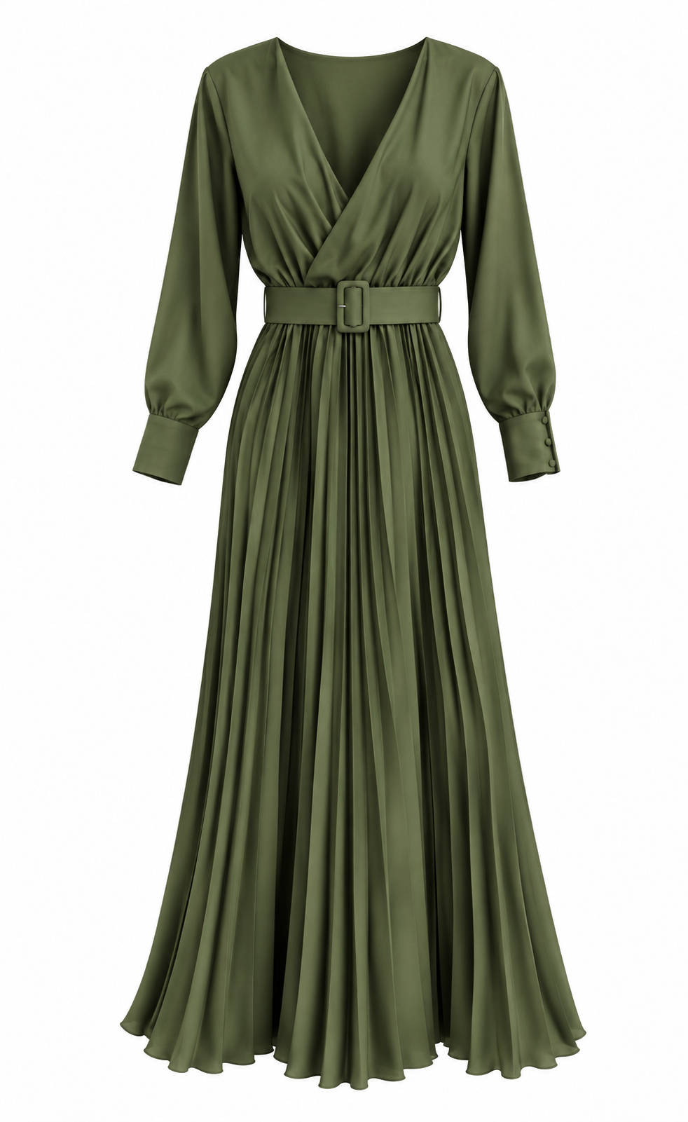 Maxi Vestido Plisado