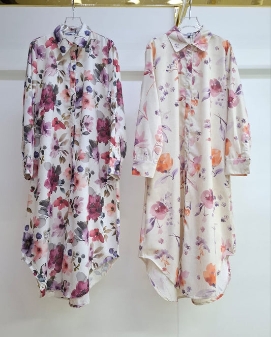Camisero Lino Floral