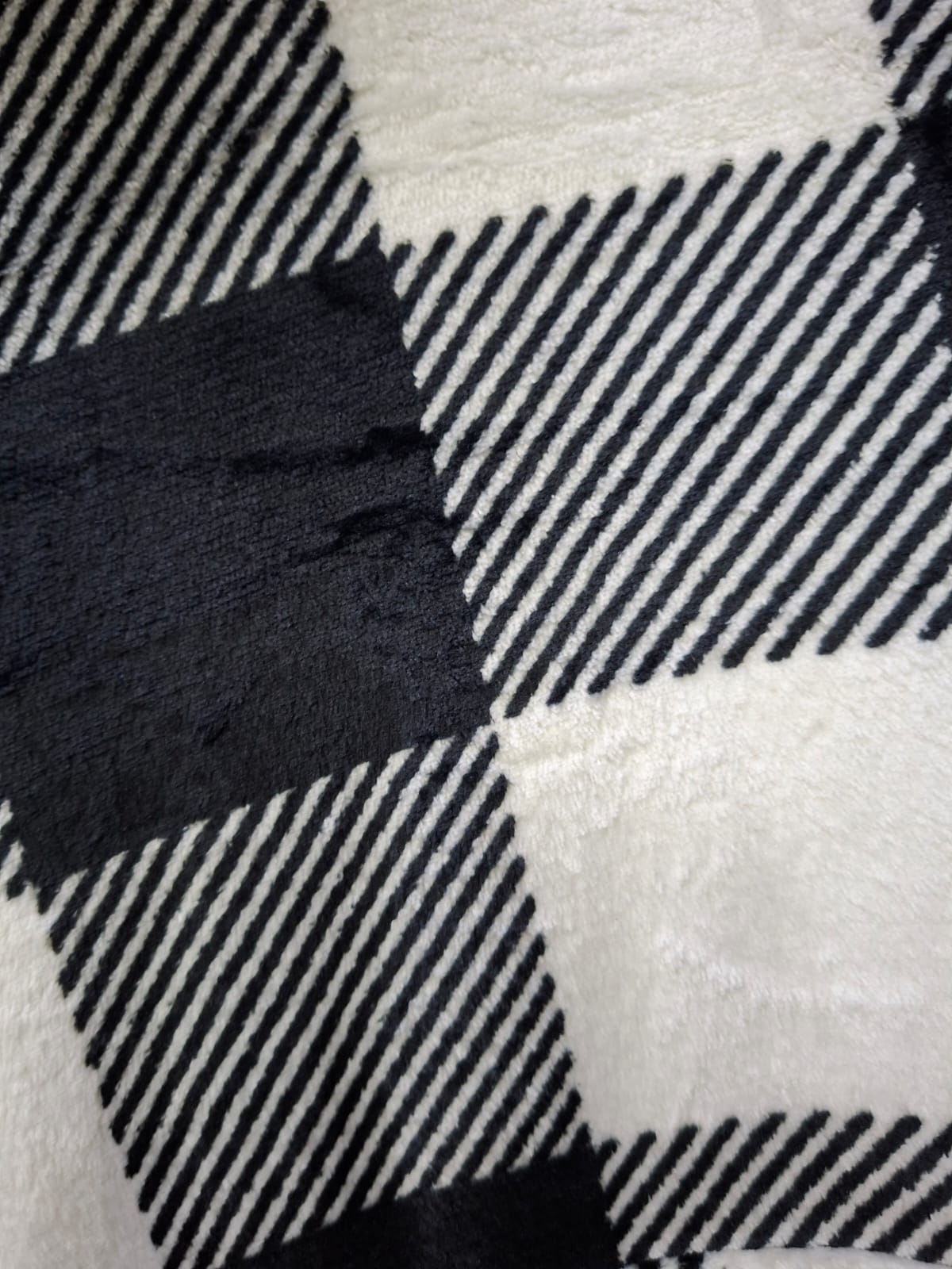 Sudadera Cory JK1055Q Cobija Manga Larga Con Bolsa Funcional Aborregado Unitalla Cuadrados Ideal Para El Invierno Para Petit YCurvy Moda Femenina Tendencia Viral