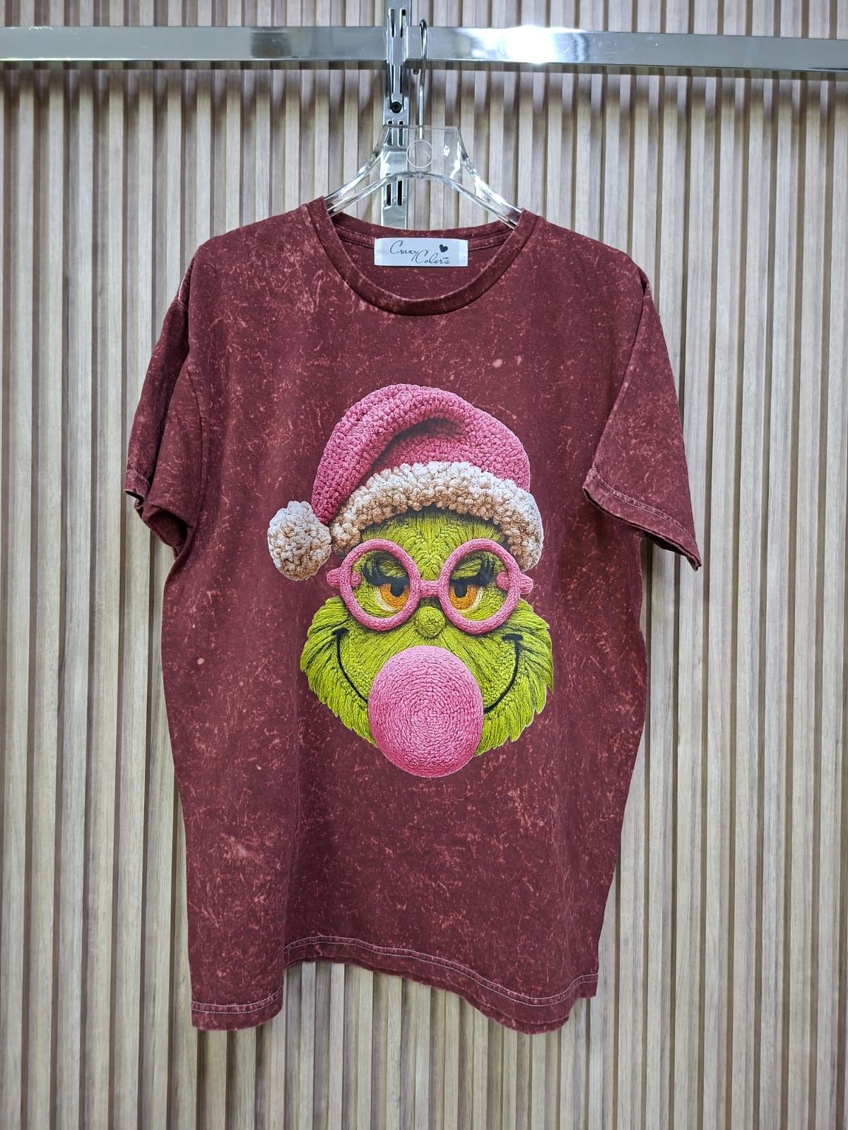 Blusa Bomba Sonrrisa Verde. Casual, De Tela Suave, Combinable, Femenino, Chic Con Aires Navideños.
