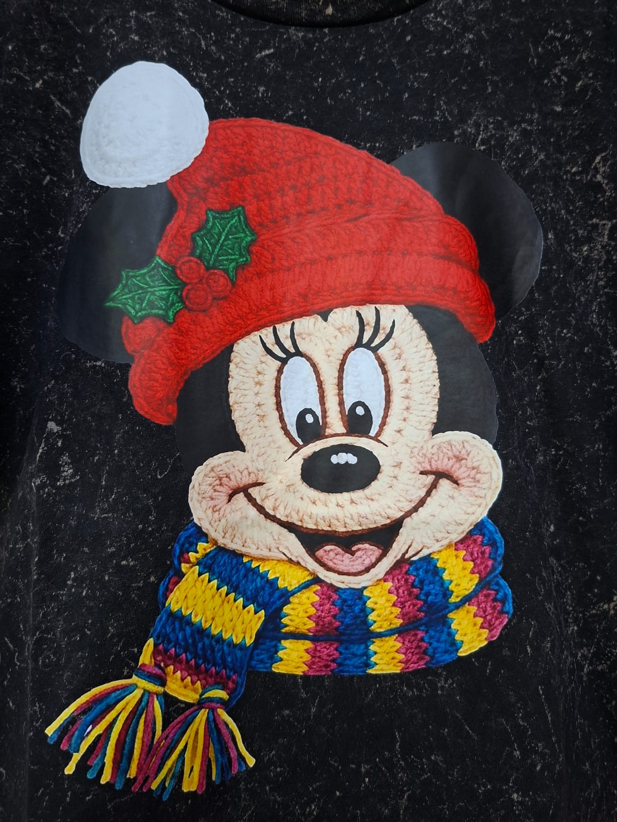 Blusa Algodon Raton Navideño. Comodo, Casual, Femenino, De Tela Suave, Versatil y Chic.