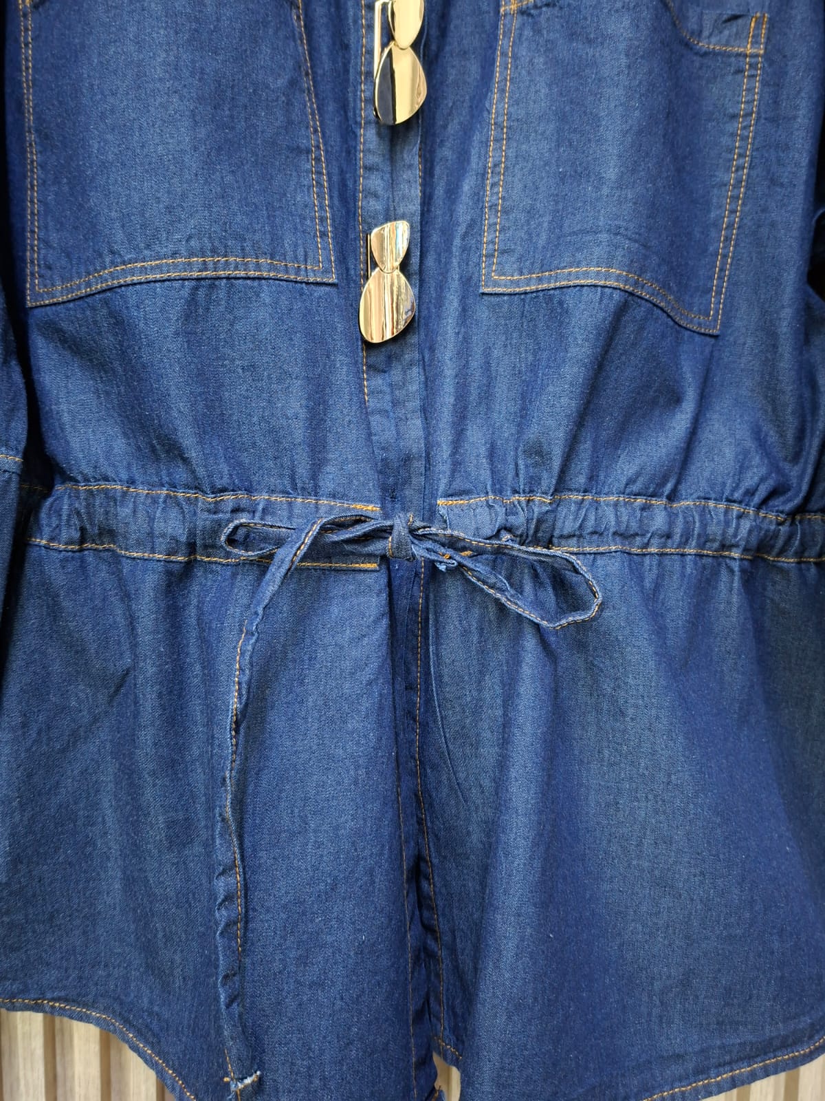 Set Belice Denim. Modelo Elegante, Casual, Formal, Con Estilo Chic Y Moderno.