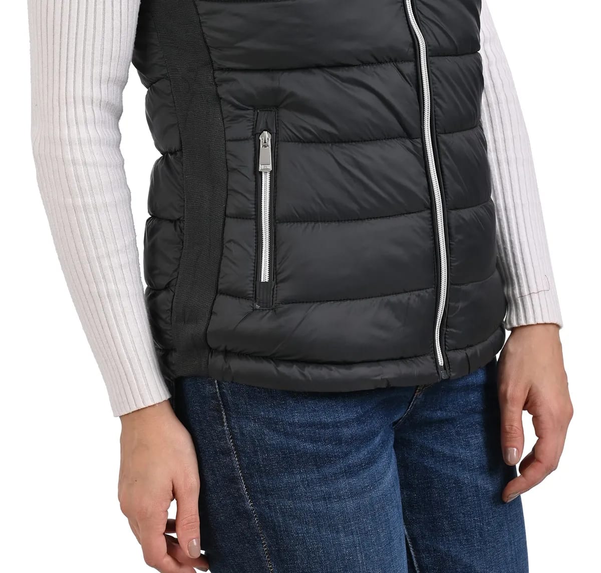 Chaleco LJ24933 Burdeos Puffer. Ideal Para Andar Comoda, Femenina, Calida, Combinable, Casual Y Chic.
