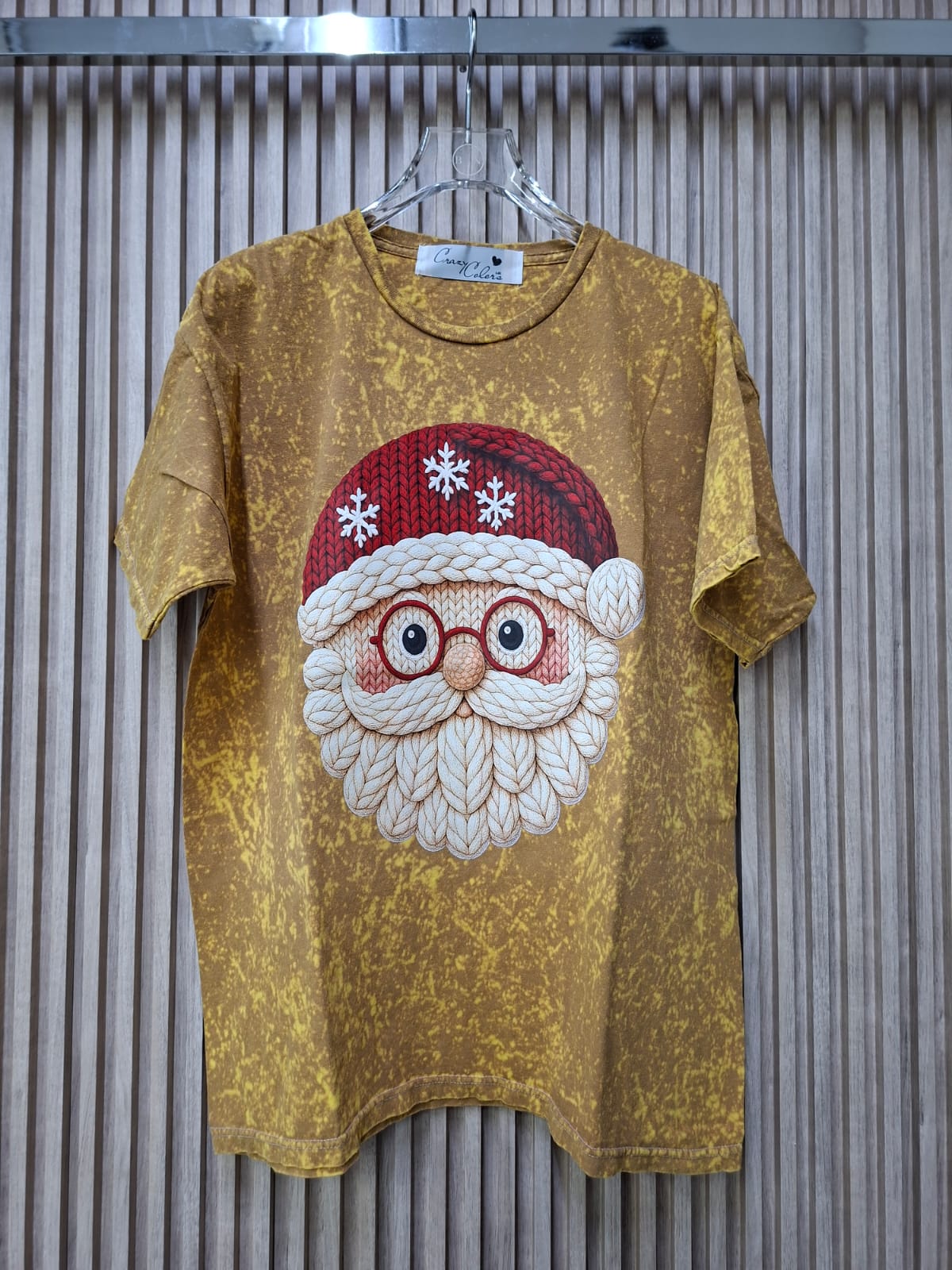 Blusa Algodon Cara De Santa. Con Espiritu Navideño, Encantador, Femenina, Para Un Look Festivo Y Casual.