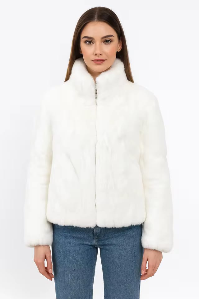 Chamarra M53959JA Teddy. Modelo Calido, Abrigadora, Moderna, Comodo, Casual Y Semiformal.