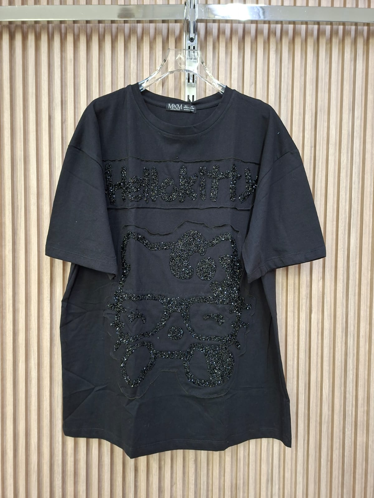 Maxi Playera Hello. Modelo Comodo, Casual, Moderno, Femenino, De Lujo Discreto, Chic, Perfecta Para Lucirla Todo El Dia.