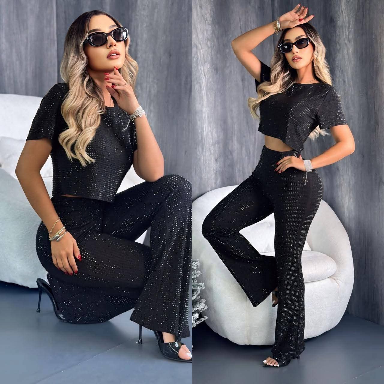 Set Brillos GYF24194 Julissa. Modelo Elegante, Que Combina Elegancia, Glamour y Sofisticacion, Ideal Para Resaltar En Eventos Importantes.