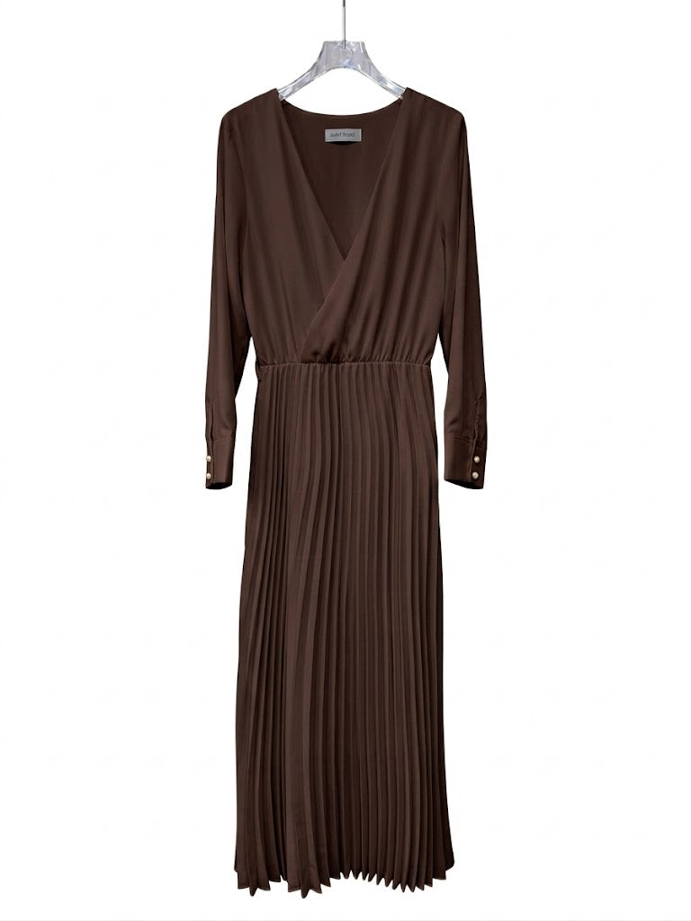 Maxi Vestido Plisado