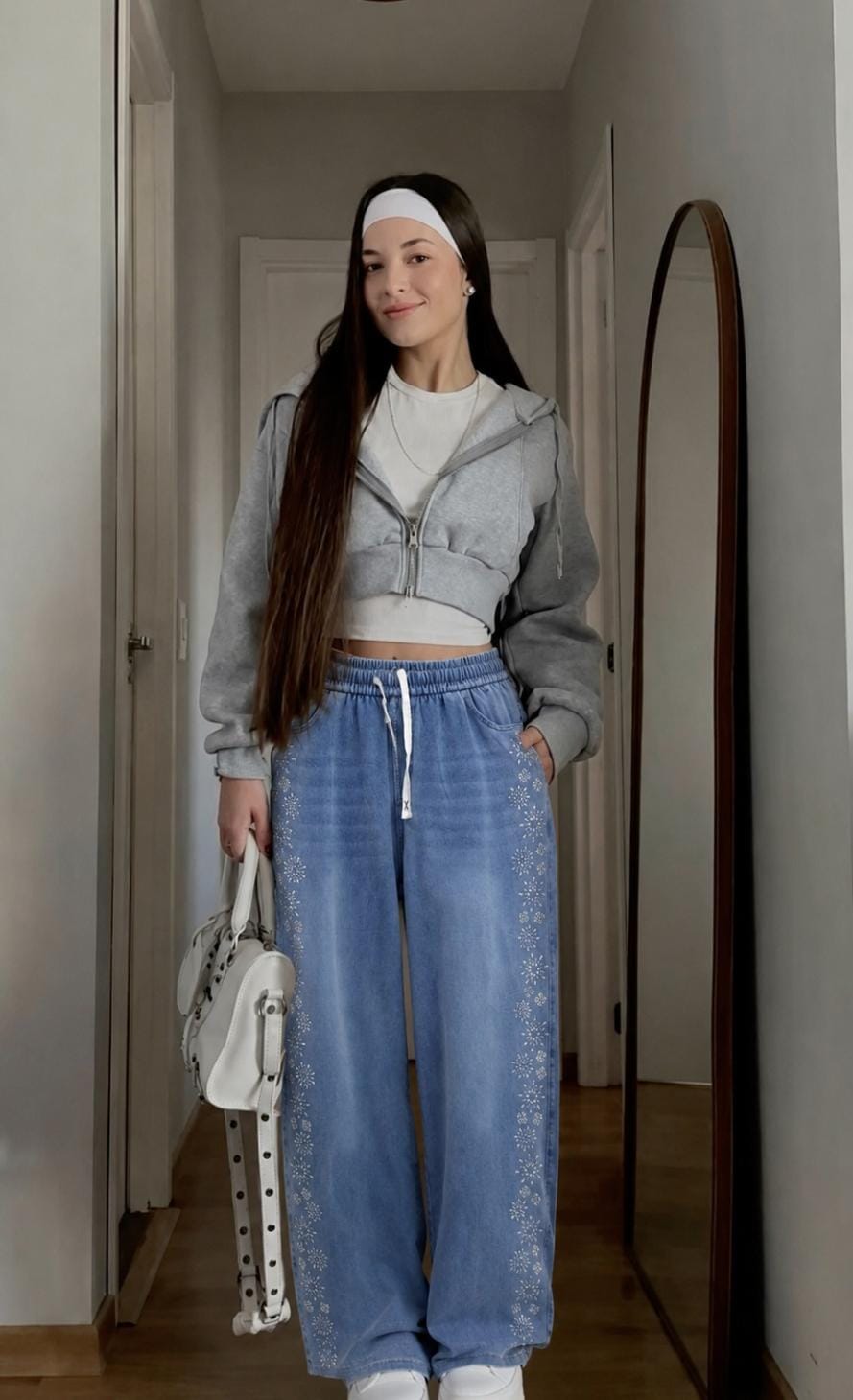 Pantalón Jogger Andy Mezclilla.