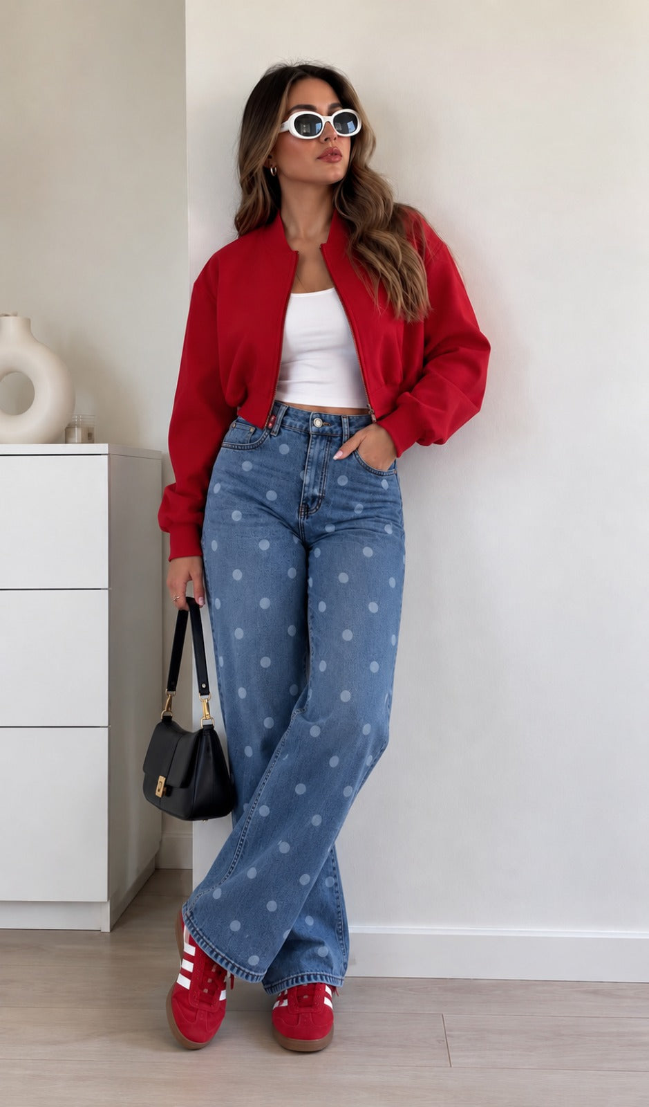 Pantalón Dazzle Wide Leg.