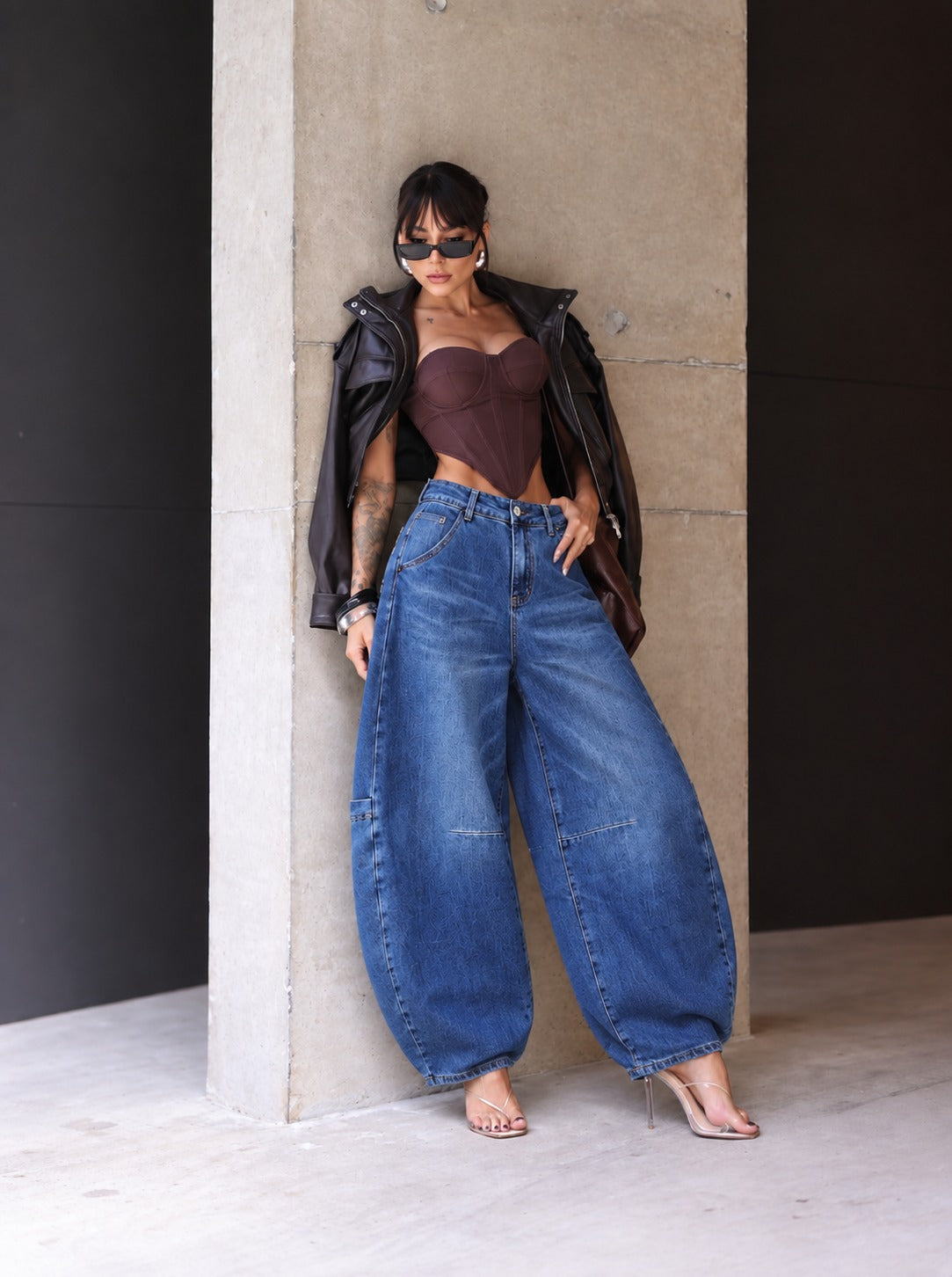Pantalón Baggy De Mezclilla.