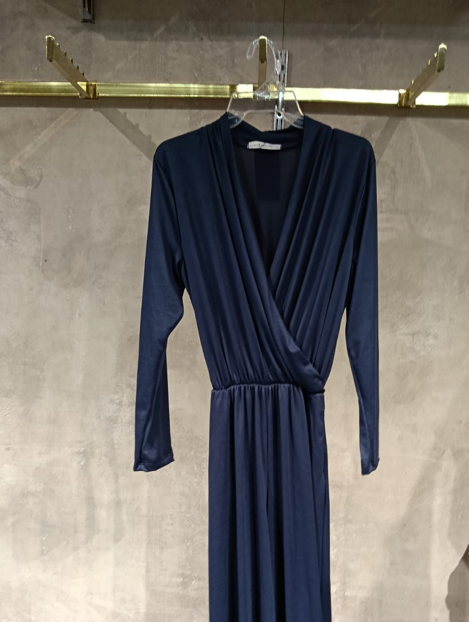 Boho Med Manga Larga Unitalla Tela Brush Cruzado Para Mujer Moda Femenina Mexicana Para Petit y Plus