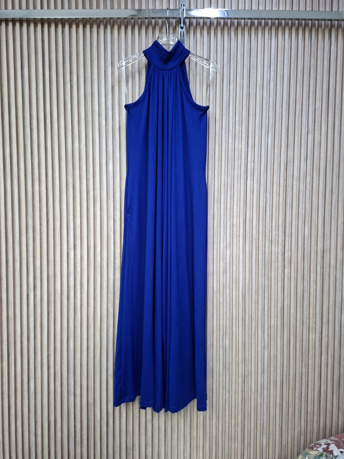 Boho Cuello alto  Brush Unitalla Casual Elegante Para el Dia a Dia Largo Para Talla Petit y Curvy