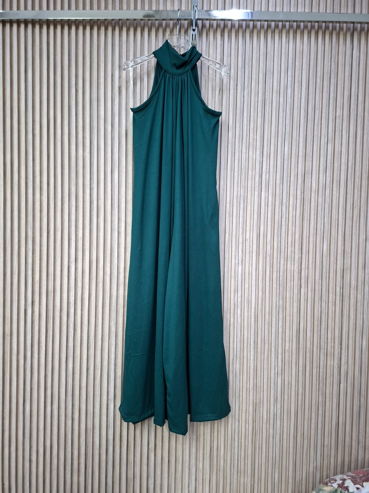 Boho Cuello alto  Brush Unitalla Casual Elegante Para el Dia a Dia Largo Para Talla Petit y Curvy