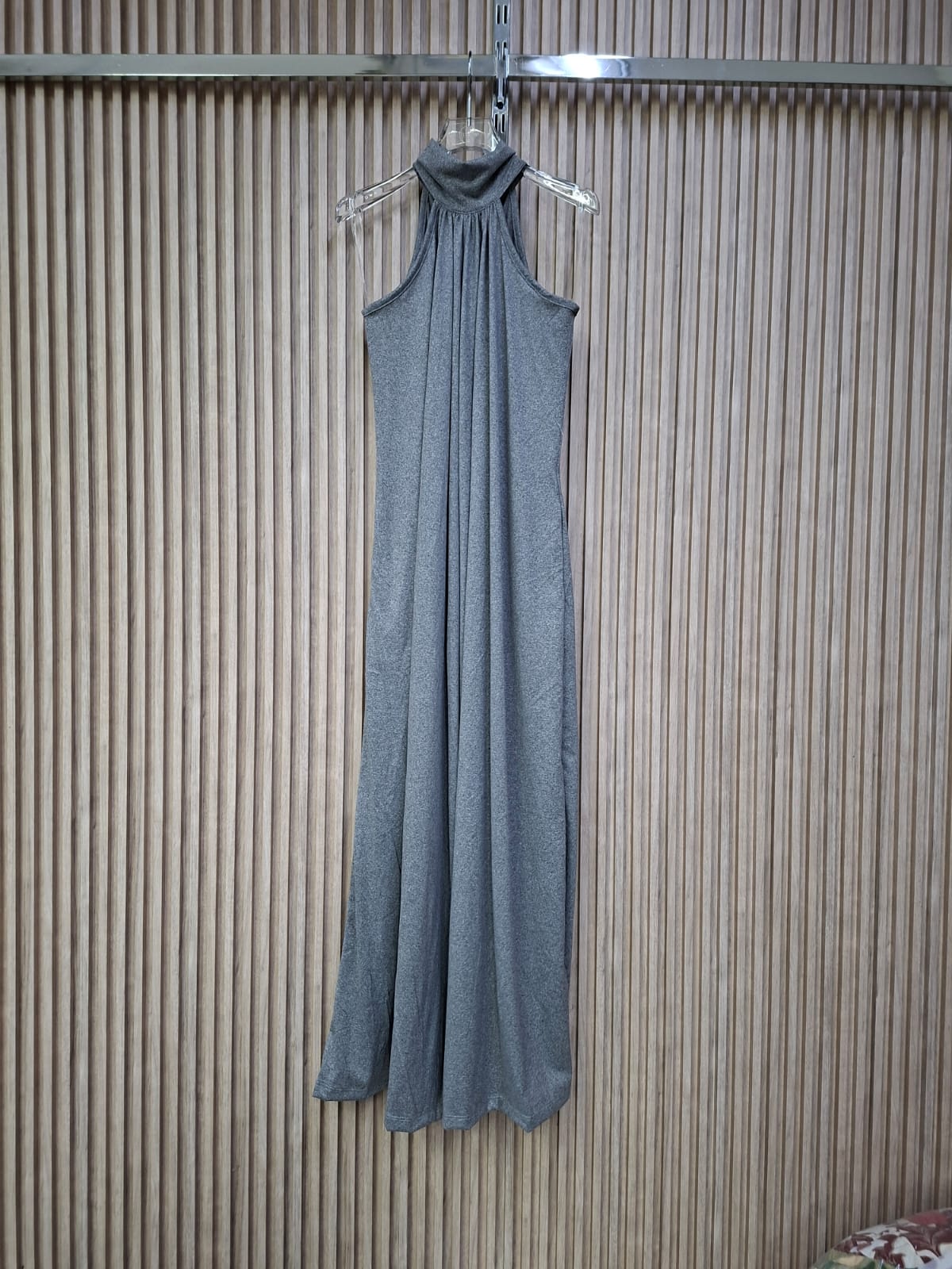 Boho Cuello alto  Brush Unitalla Casual Elegante Para el Dia a Dia Largo Para Talla Petit y Curvy